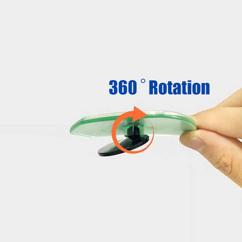 2 бр. Универсално огледало за мъртва точка за кола Въртящо се широкоъгълно огледало за обратно виждане Спомагателни изпъкнали огледала Аксесоари за автомобил за безопасно шофиране
