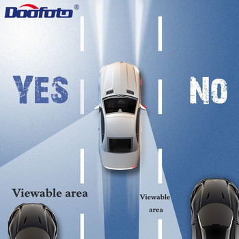2PC 360-градусово HD огледало за мъртва точка, регулируемо изпъкнало огледало за обратно виждане за кола, широкоъгълни огледала за паркиране на превозни средства