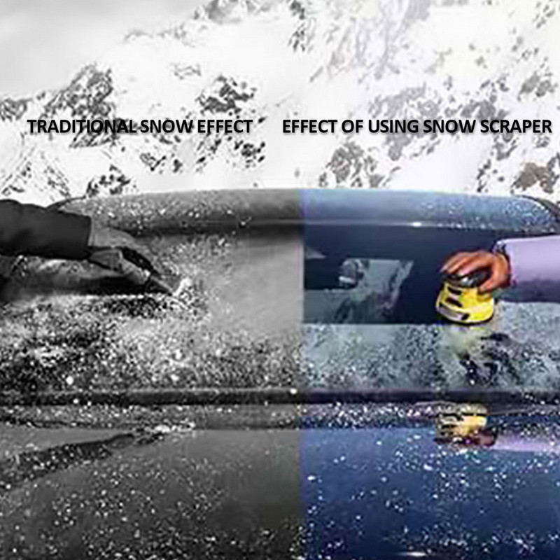 Elektrinis sniego grandiklis įkraunamas ledo grandiklis žieminis auto langas sniego kastuvas priekinio stiklo atitirpinimo valymo įrankių priedai