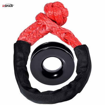 2021. gada zils, sintētisks, mīksts važas atjaunošanas gredzens 38 000 mārciņu UHMWPE virves važas 4 x 4 kvadracikla UTV apvidus auto bezceļa atjaunošanai jūras lauksaimniecībai