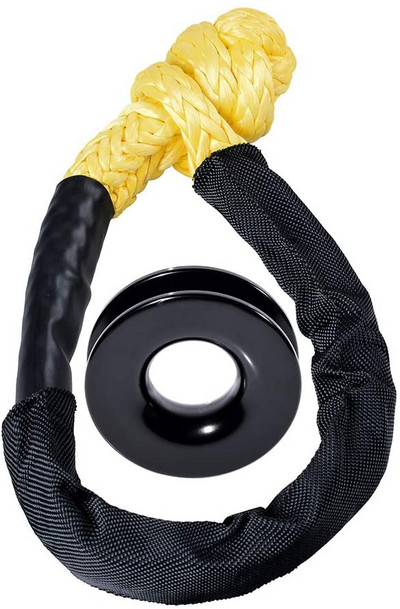 2021. gada zils, sintētisks, mīksts važas atjaunošanas gredzens 38 000 mārciņu UHMWPE virves važas 4 x 4 kvadracikla UTV apvidus auto bezceļa atjaunošanai jūras lauksaimniecībai