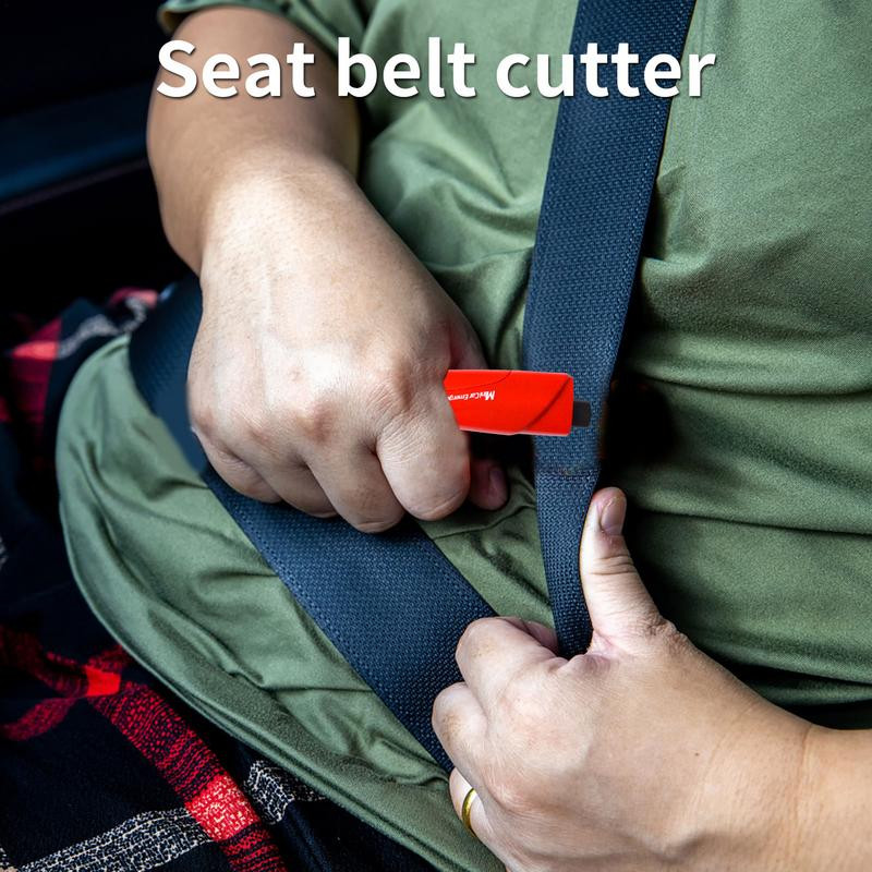 Ohutusaknamurdja 2-ühes aknamurdja ja turvavöö lõikur Kaasaskantav aknamurdmise päästetööriist enesepäästmiseks