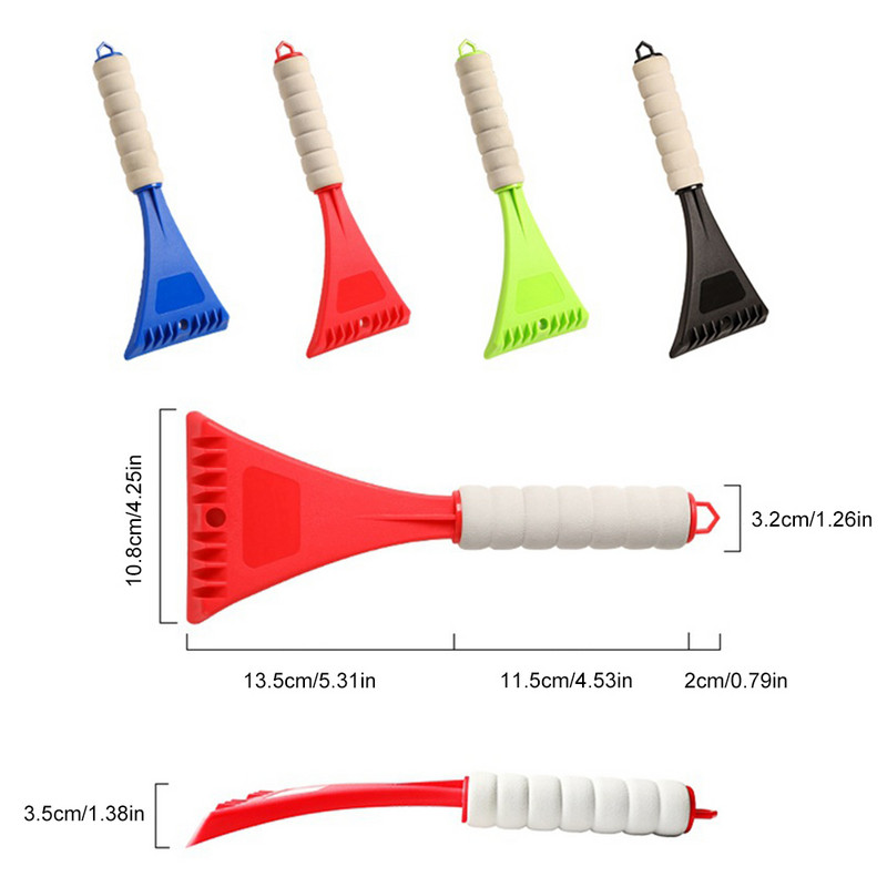 Εργαλείο καθαρισμού πάγου για το φτυάρι αυτοκινήτου EVA Καθαριστικό παρμπρίζ για το χειμώνα Εργαλεία αφαίρεσης χιονιού παραθύρων Ice scraper Αξεσουάρ αυτοκινήτου