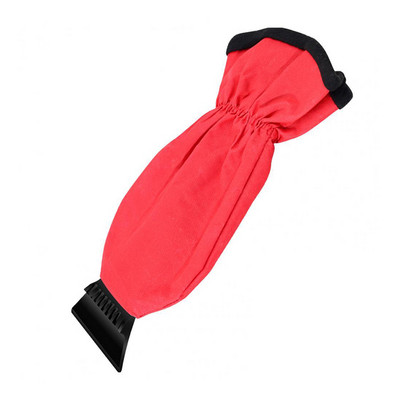 Îndepărtare zăpadă Teacă îngroșată Instrument de iarnă Impermeabil Racletă de gheață pentru mașină pentru iarnă Cu mănușă Curățător de gheață Cu mănușă Reține căldura