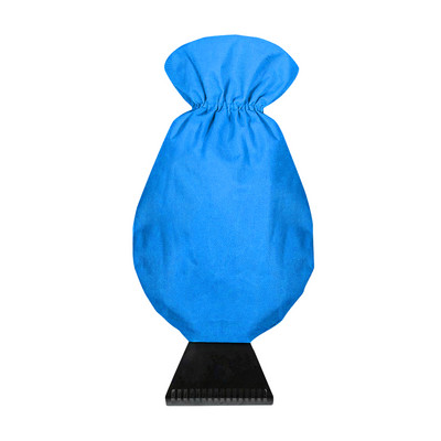 Îndepărtare zăpadă Teacă îngroșată Instrument de iarnă Impermeabil Racletă de gheață pentru mașină pentru iarnă Cu mănușă Curățător de gheață Cu mănușă Reține căldura