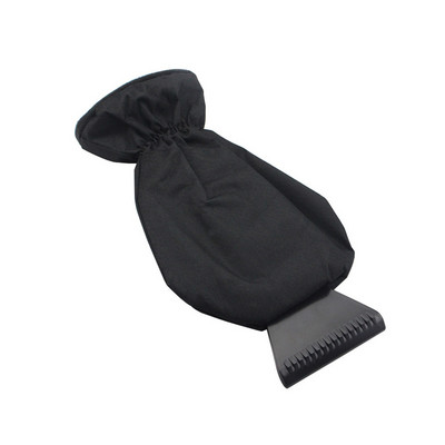 Îndepărtare zăpadă Teacă îngroșată Instrument de iarnă Impermeabil Racletă de gheață pentru mașină pentru iarnă Cu mănușă Curățător de gheață Cu mănușă Reține căldura