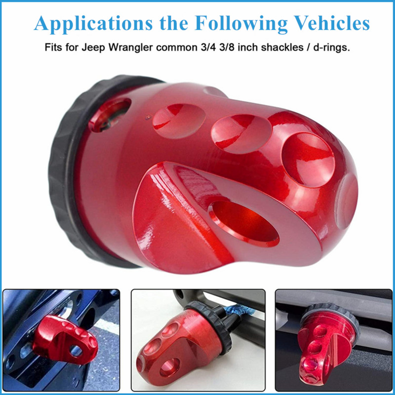 22000 naela universaalne kandevõime vintsi konksu sangakinnitus Sobib ATV UTV maasturile Jeep Wrangler koos tihvti ja kummikaitsega D-rõnga jaoks