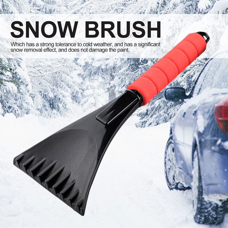 Racletă pentru parbriz Racletă pentru gheață Perie pentru îndepărtarea zăpezii pentru mașină Perie cu pelete pentru spălat mașină Perie pentru curățarea geamurilor mașinii Instrument Accesorii auto