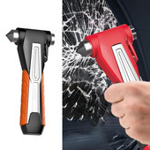 Ciocan de siguranță pentru mașină Dispărător de sticlă pentru geamuri Ciocan și tăietor centură de siguranță Mini instrument de salvare pentru automobile Ciocan de salvare multifuncțional