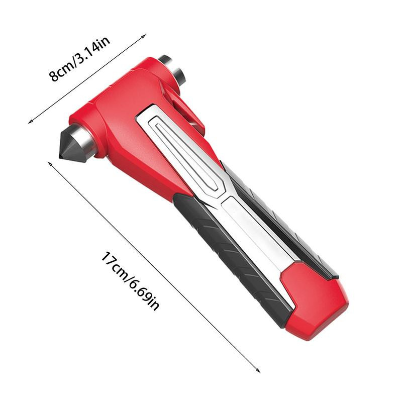 Ciocan de siguranță pentru mașină Dispărător de sticlă pentru geamuri Ciocan și tăietor centură de siguranță Mini instrument de salvare pentru automobile Ciocan de salvare multifuncțional
