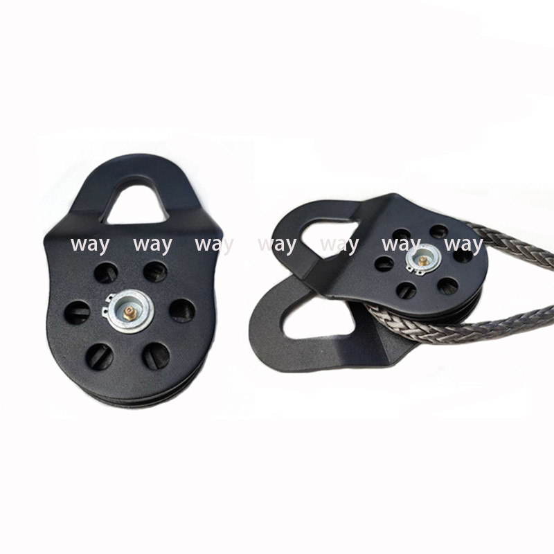 10Ton βαρούλκο εκτός δρόμου κινούμενο νάιλον τροχαλία νάρθηκα μπλοκ αρασέ νάρθηκα οχήματος επανατοποθέτηση ρυμουλκούμενο διάσωσης ρυμουλκούμενο σχοινί σχοινί βαρούλκου