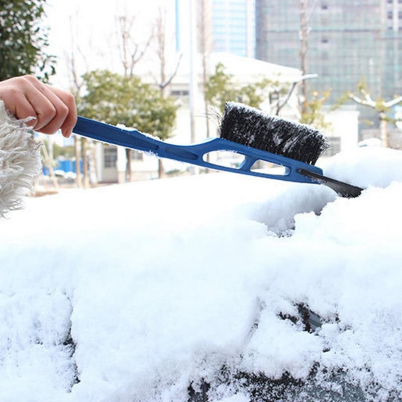 Εργαλεία καθαρισμού ξύστρων πάγου Φτυάρι χιονιού Μπλε/Κόκκινο Αποσπώμενο γενικής χρήσης βούρτσα για το χιόνι αυτοκινήτου υψηλής ποιότητας