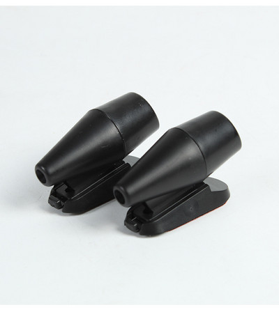 2 buc. Fluieruri de avertizare cu ultrasunete pentru animale din argint pentru automobile.