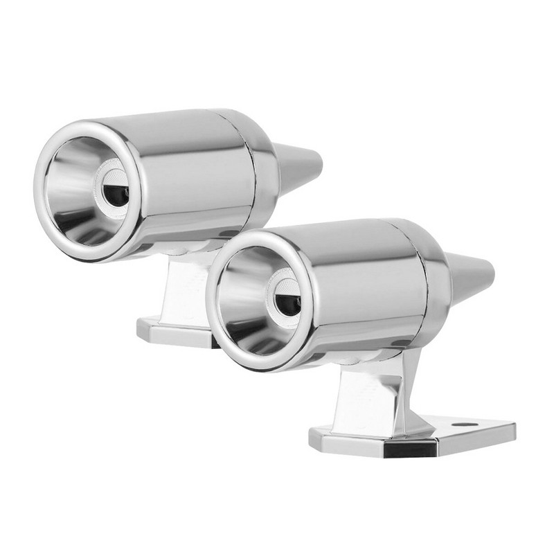 2 buc. Fluieruri de avertizare cu ultrasunete pentru animale din argint pentru automobile.