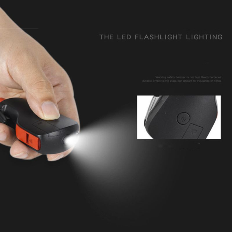 Višenamjenski sigurnosni čekić za automobil Pokretni alat za bijeg u nuždi Spašavanje autodijelova