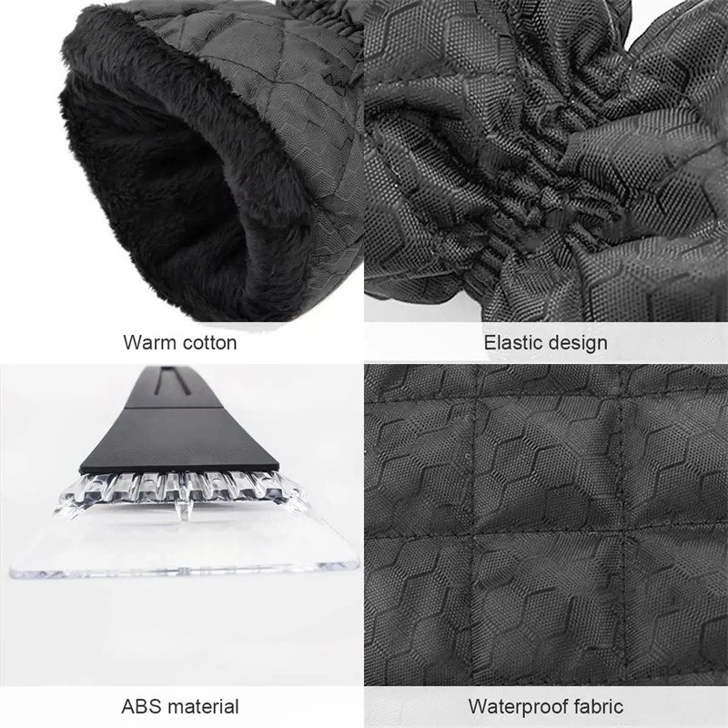 Jääkaabits auto eemaldatava puhastusvahendi jaoks, kriimustusteta auto veekindla lumeeemalduskinda jaoks