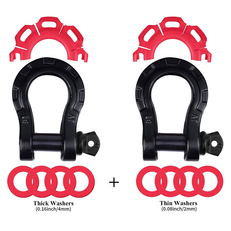 2 gab. 8 tonnu kalti lieljaudas 3/4 collu D važu komplekts ar 2 gab izolatoriem 4 gab paplāksnes transportlīdzekļu atgūšanai 4 WD bezceļa detaļām