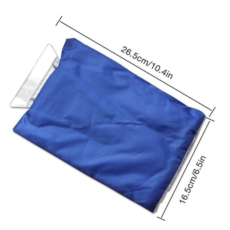 SEAMETAL Ice Scraper Car Snow Remover Gloves Windshield Deforst Scraper Soft Winter Auto Snow Shovel Εργαλεία καθαρισμού τζαμιών πάγου