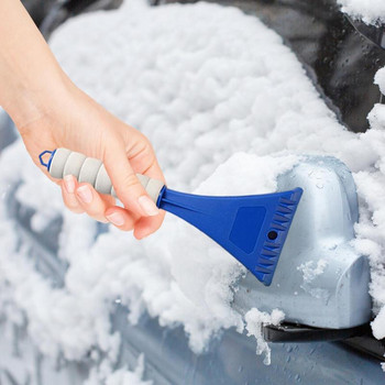 Автомобилно стъргало за лед Автомобилно средство за почистване на сняг с дръжка от пяна Преносими скрапери за почистване За автомобили Камиони за прозорци за премахване на леден сняг