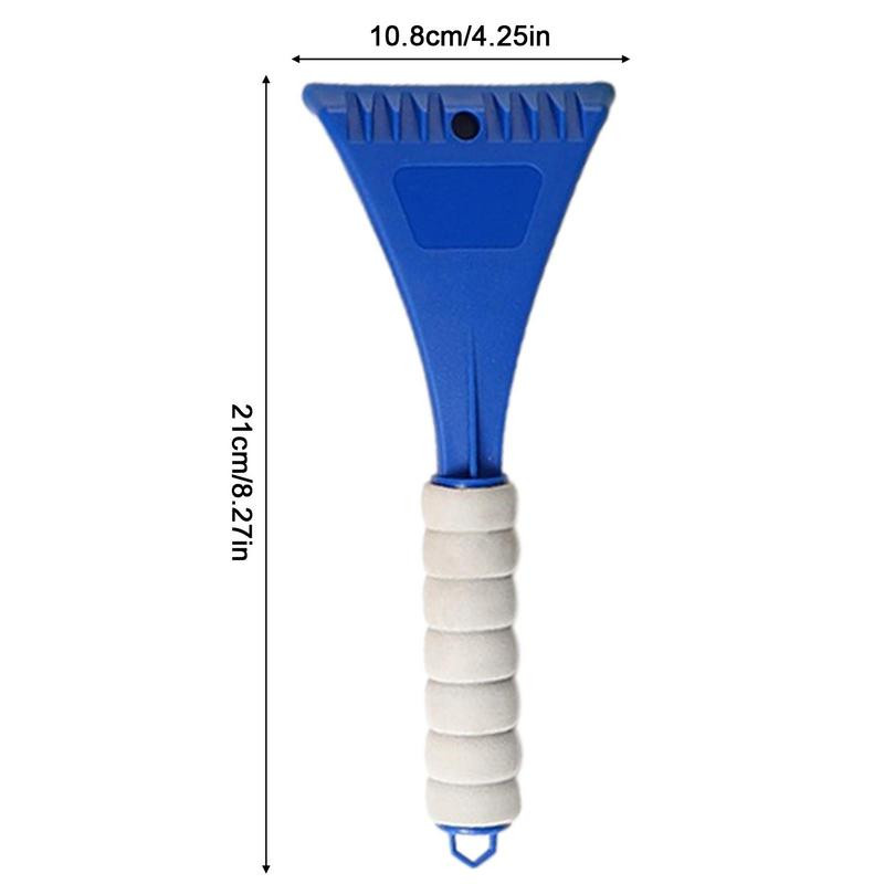 Car Ice Scraper Car Snow Remover With Foam Handle Portable Scrappers for Cleaning For Car Trucks For Windows To Remove Ice Snow