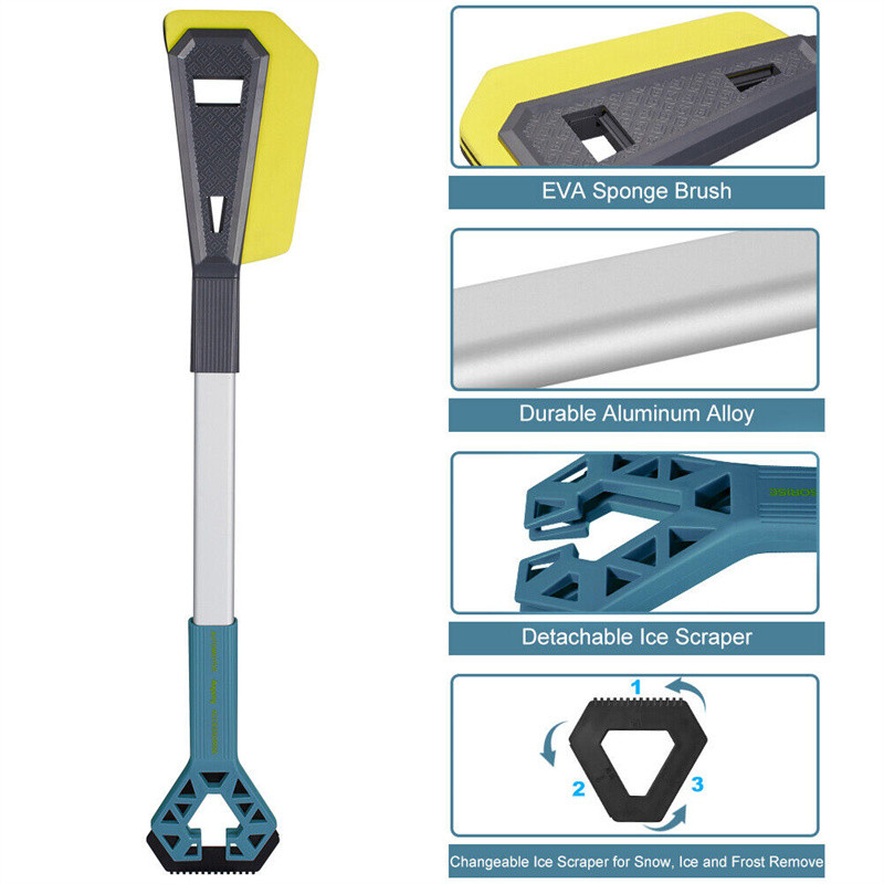 Auto jääkaabits esiklaasi jäämurdja kiirpuhastusklaasihari lumeeemaldi puhastusvahend auto aken talvine lumeharja labidas