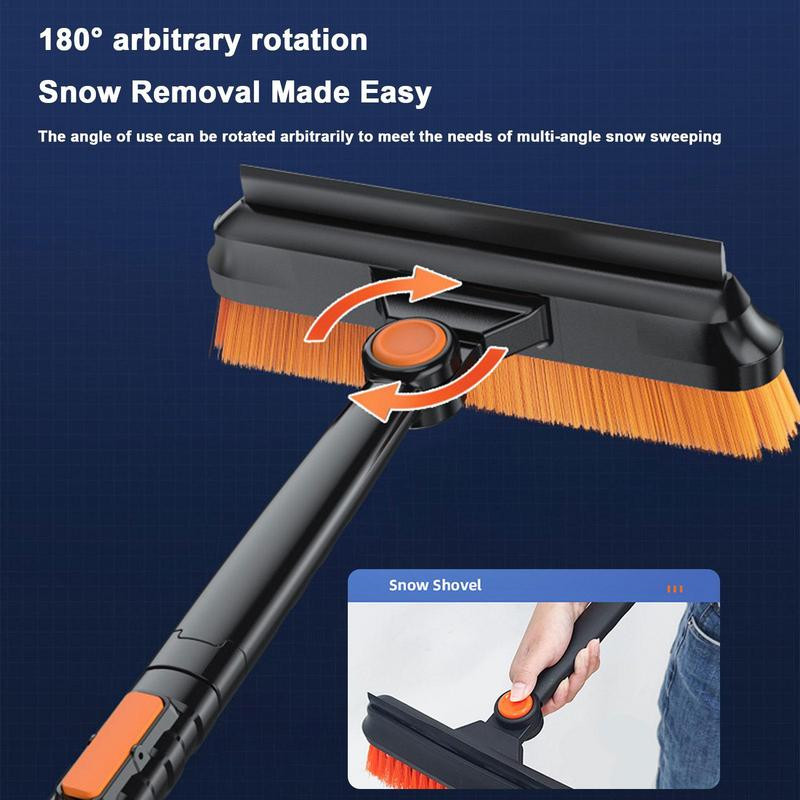 Φτυάρι αυτοκινήτου Ξύστρα πάγου Αφαίρεση χιονιού Παρμπρίζ αυτοκινήτου Εργαλείο απόξεσης χιονιού καθαρισμού παρμπρίζ αυτοκινήτου Auto Ice Breaker Φτυάρι χιονιού