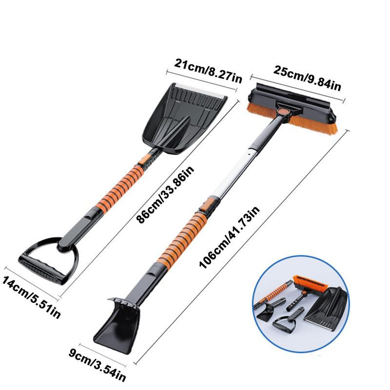 Φτυάρι αυτοκινήτου Ξύστρα πάγου Αφαίρεση χιονιού Παρμπρίζ αυτοκινήτου Εργαλείο απόξεσης χιονιού καθαρισμού παρμπρίζ αυτοκινήτου Auto Ice Breaker Φτυάρι χιονιού