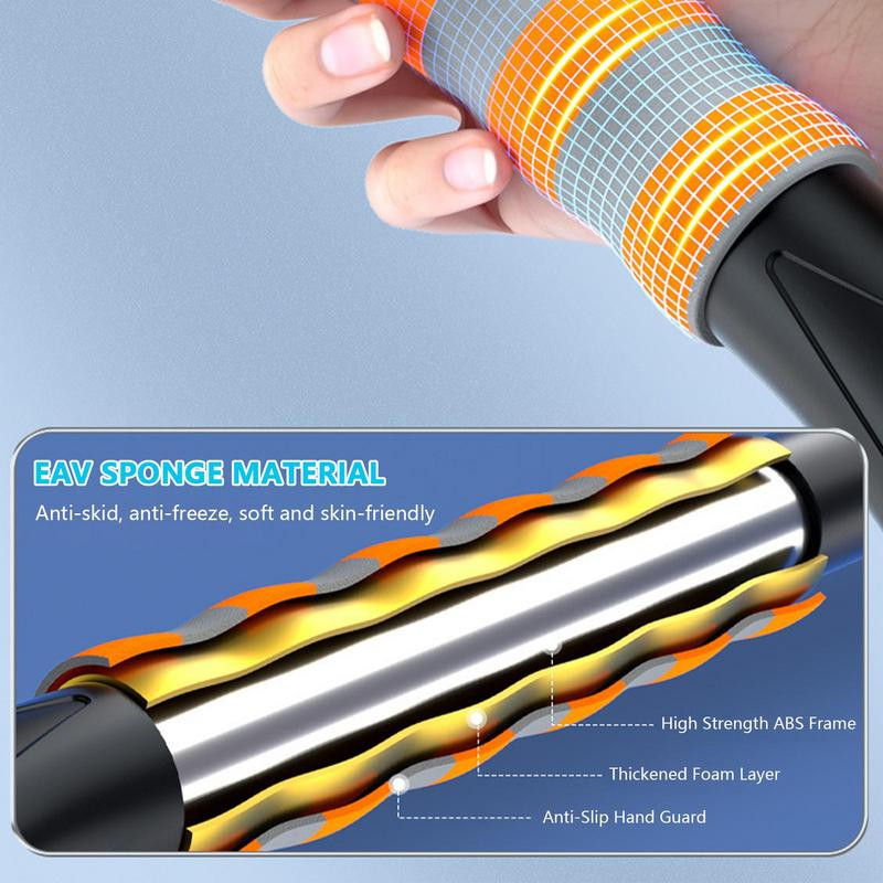 Raclete de gheață pentru parbrizul mașinii Perie auto demontabilă Dispozitiv de îndepărtare a zăpezii pentru mașini și camioane Îndepărtează cu ușurință zăpada greu de atins doi