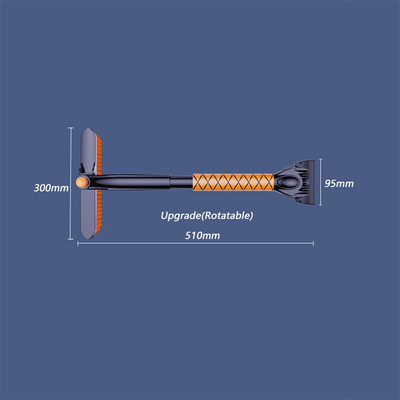Auto puhastushari Jääkaabits Eemaldatav lumelabida hari tolmu eemaldamine hari Auto tuuleklaas pikendatav lumehari vaht käepide