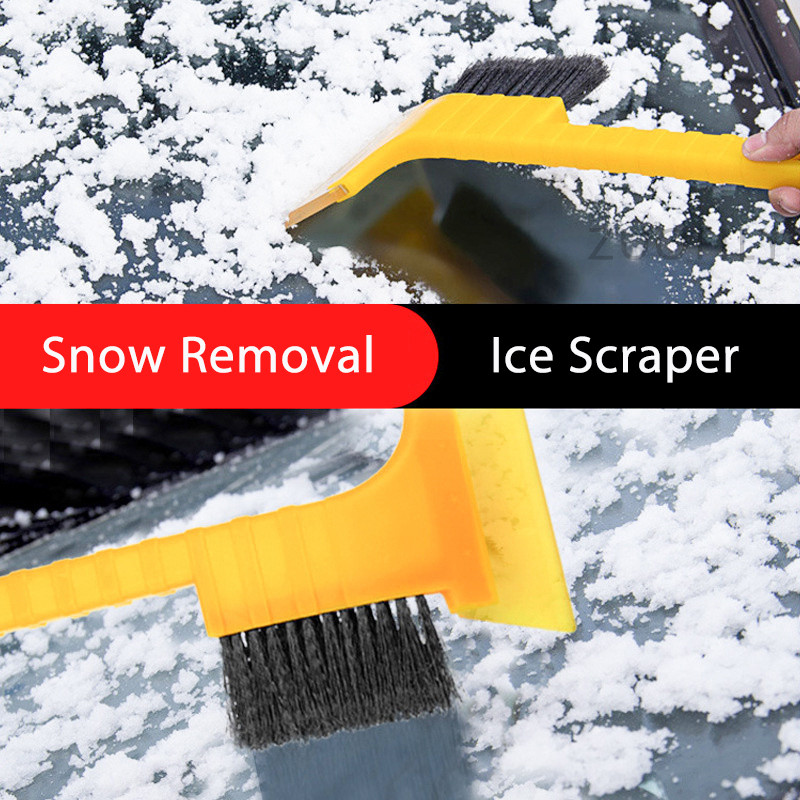 Racletă universală pentru gheață pentru mașină, parbriz, multifuncțional, pentru îndepărtarea zăpezii, lopată pentru automobile, iarna, pentru dezghețare, pentru îndepărtarea periei, instrumente de curățare