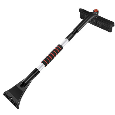 Πολυλειτουργική βούρτσα αφαίρεσης χιονιού Ξύστρα πάγου Βούρτσα καθαρισμού αυτοκινήτου Επεκτάσιμο αυτόματο φτυάρι χιονιού παρμπρίζ Εργαλεία αφαίρεσης πάγου για το χειμώνα