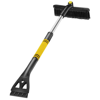 3 vienā sniega birste Ledus skrāpis automašīnas vējstikls, izvelkamais sniega lāpstas birste Izturīgs sniega noņemšanas rīks automašīnas SUV logu durvīm