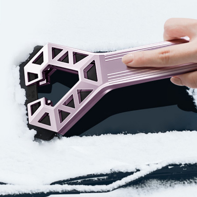 Perie pentru răzuit gheață pentru vehicule Mașini retractabile Perie de măturat zăpadă Lopă rotativă SUV detașabilă Cuțit zăpadă pentru fereastră