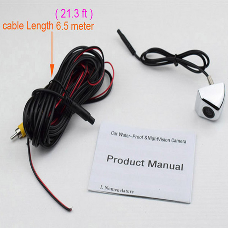 Cameră spate pentru mașină Cameră inversă și față și cu infraroșu Viziune nocturnă pentru monitor de parcare Camera video CCD rezistentă la apă de ré