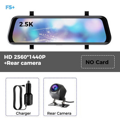 Automobilski DVR Retrovizor Snimač 2.5K Video 10 inčna Dash Cam Sony Lens Ultra HD 2560*1440P Kamera Streaming Retrovizor