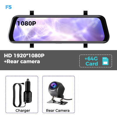 Automobilski DVR Retrovizor Snimač 2.5K Video 10 inčna Dash Cam Sony Lens Ultra HD 2560*1440P Kamera Streaming Retrovizor