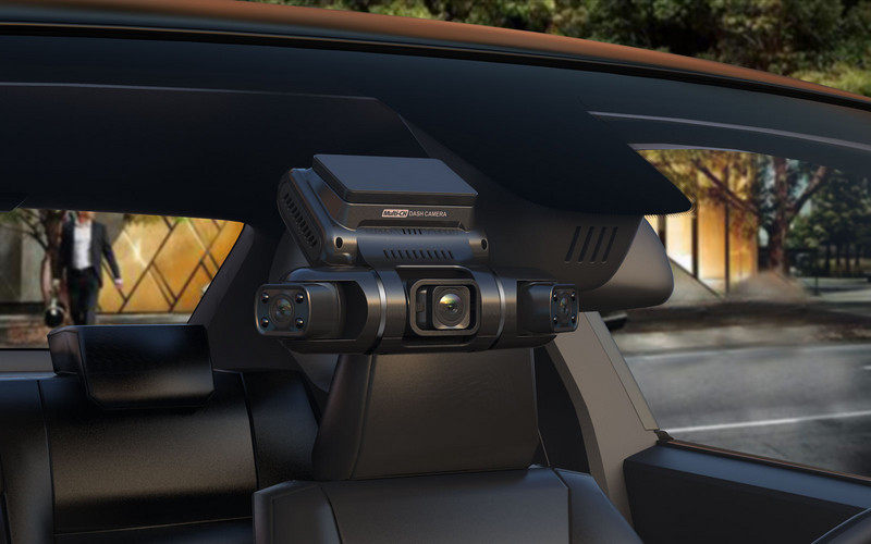 4 kanalų Full HD 4*1080P automobilinis DVR WiFi dvigubas objektyvas 8 infraraudonųjų spindulių naktinis matymas 3 kanalai 2K+2*1080P 170° Dash Cam 24h parkavimas