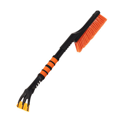 Crni/plavi/narančasti 2 u 1 strugač za automobil, vjetrobransko staklo, lopata za snijeg, odvojivi automatski strugač za led, alat za čišćenje četke za uklanjanje snijega