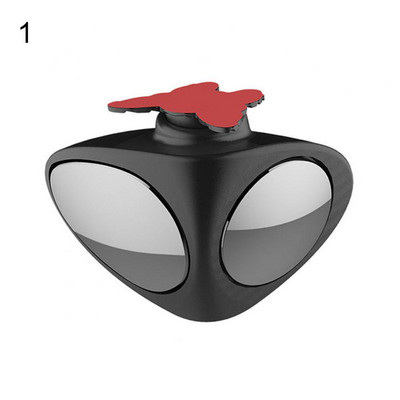 Automašīnas platleņķa 360 grādu rotācija aklās zonas atpakaļskata priekšējā riteņa izliekts spogulis