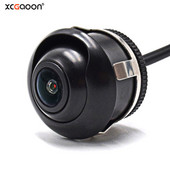 XCGaoon Fisheye 170 de grade AHD / CVBS 720P 1080P Cameră de parcare pentru mașină, față, laterală, spate, vedere nocturnă, impermeabilă, pentru parcare