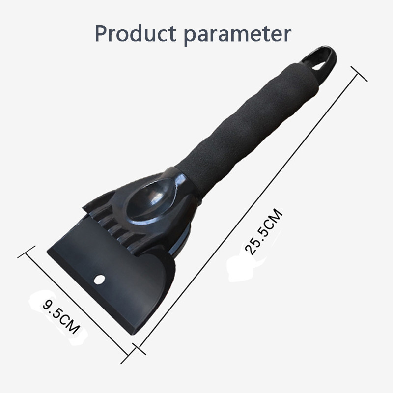 Auto lumelabidas jääkaabitsa puhastustööriist sõiduki esiklaasi sulatamiseks lumeeemalduse kaabitsahari talvine auto lisavarustus