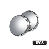 Βεντούζα αυτοκινήτου 2 τεμαχίων κυρτό τυφλό σημείο υψηλής ευκρίνειας καθρέφτης ρυθμιζόμενος οπισθοπορείας Επιπλέον βοηθητικός στρογγυλός καθρέφτης