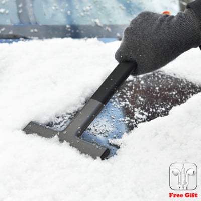 Baseus Ice Scraper Snow Removal Предно стъкло на кола Прозорец Почистване на сняг Инструмент за изстъргване TPU Auto Ice Breaker Лопата за сняг Зима