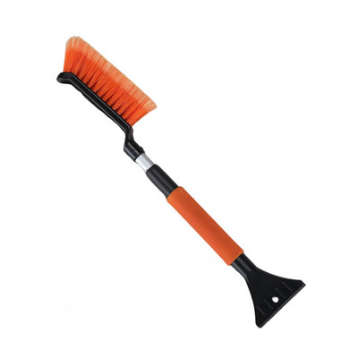 Perie de zăpadă 2 în 1, multifuncțională extensibilă pentru geamurile mașinii Racletă pentru îndepărtarea zăpezii Perie pentru parbriz auto care economisește muncă