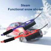 Strugač leda za vjetrobransko staklo Dobar 2 u 1 četka za struganje leda za vjetrobransko staklo, snijeg i mraz, prijenosni skidač leda s prozora