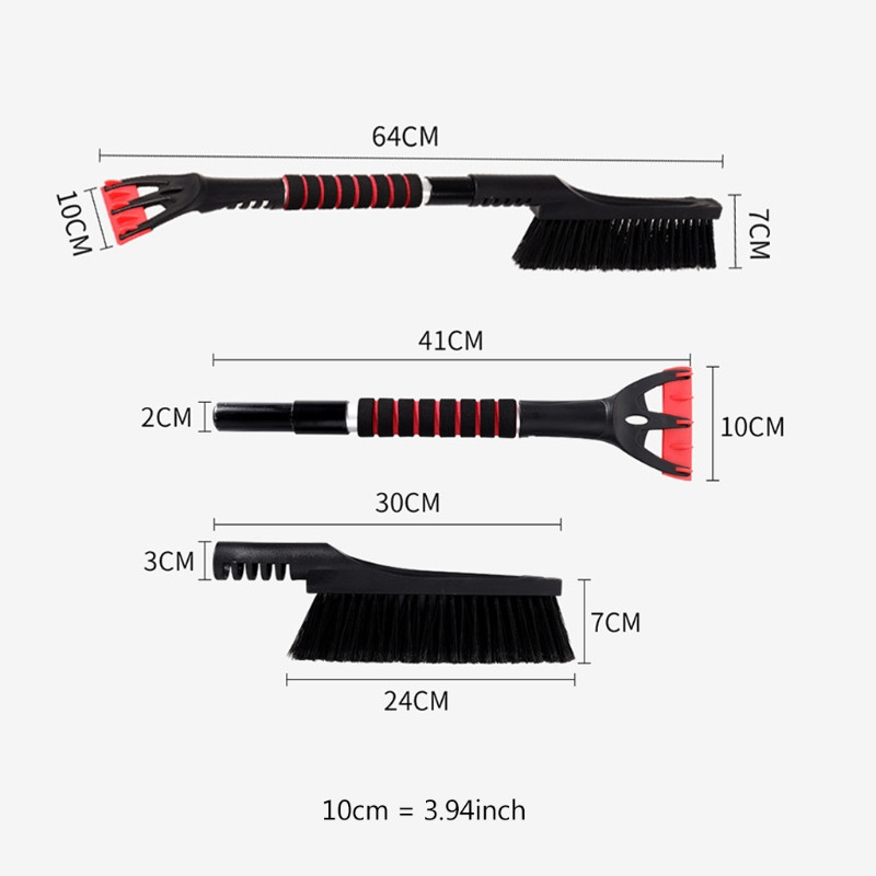 652F Car Snow Ice Scraper Vehicle Snow Brush Bosh Αφαίρεσης Φτυαριών Χειμερινά εργαλεία για το αυτοκίνητο