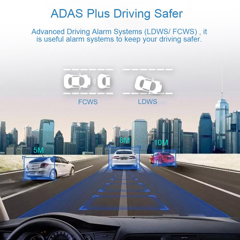 Navigator GPS Android 8.1 de 10 inchi 4G ADAS suportă cameră oglindă retrovizoare 1080p Video Recorder cu două lentile Dashcam monitor auto