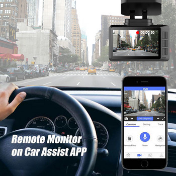 4K WIFI Dash Cam Ultra HD GPS Track Автомобилен DVR 3840*2160P Снимка с жестове Супер камера за нощно виждане Видеорекордер Телефонна връзка