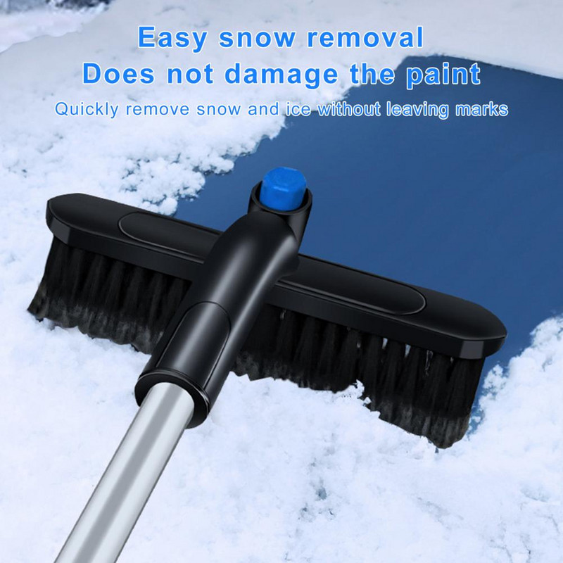 Ξύστρα πάγου Περιστρεφόμενη κεφαλή βούρτσας βούρτσα χιονιού Αυτόματο φτυάρι απόψυξης παρμπρίζ