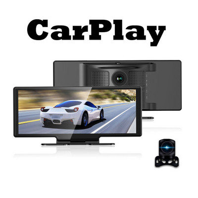 Allwinner 10" 2K Dual Lens Dash Kamera Bežični CarPlay Bluetooth Android Auto Auto DVR Navigacija Snimač u vožnji WiFi APP Con